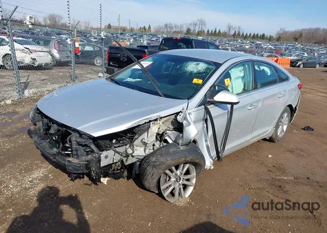 2016 Hyundai Sonata Se из США, поврежденный, VIN 5NPE24AF0GH336657